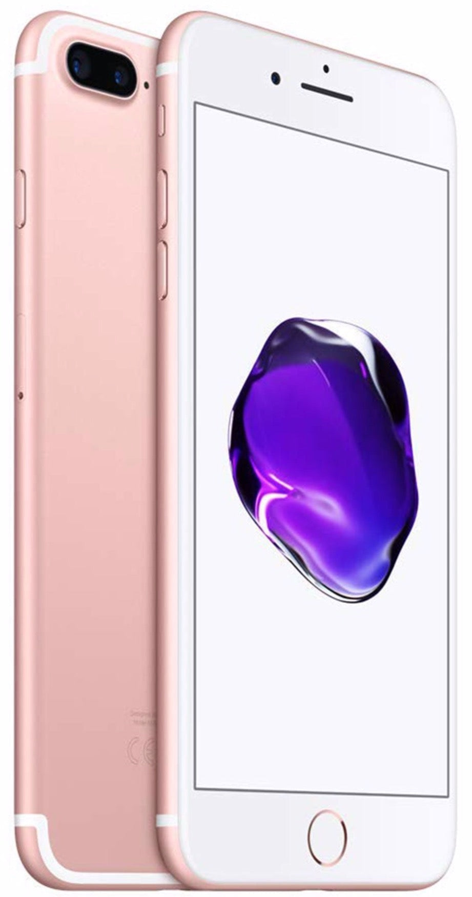 Apple iPhone 7 Plus 32GB Rose Gold - New Battery, Case & Glass Screen Protector (Exc)