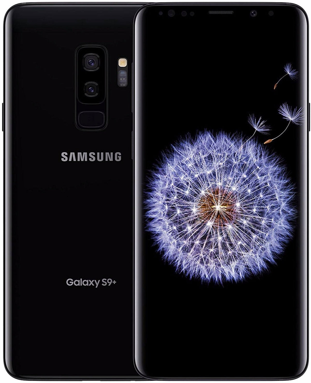 Samsung Galaxy S9 Plus 64GB Black (Like New) Screen burn With Case, Screen Protector