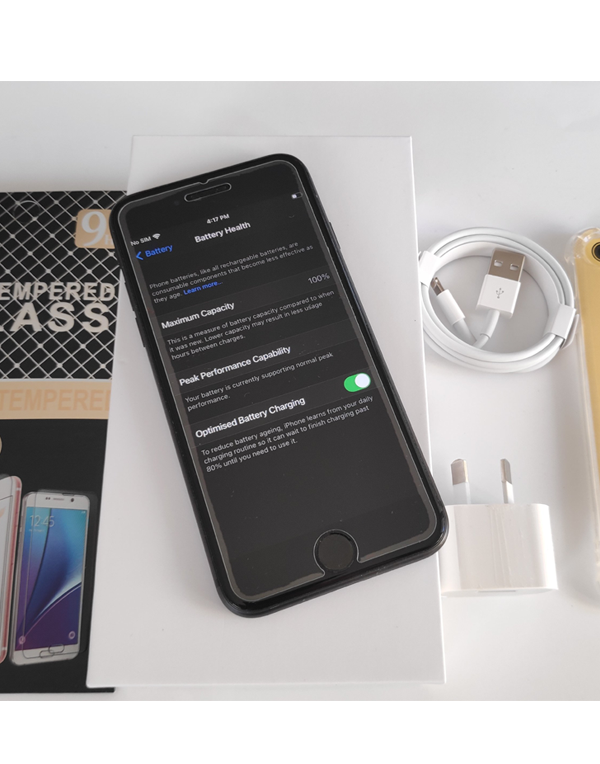 Apple iPhone 8 256GB Space Gray - New Battery, Case, Screen Protector (Good) Camera Shaky