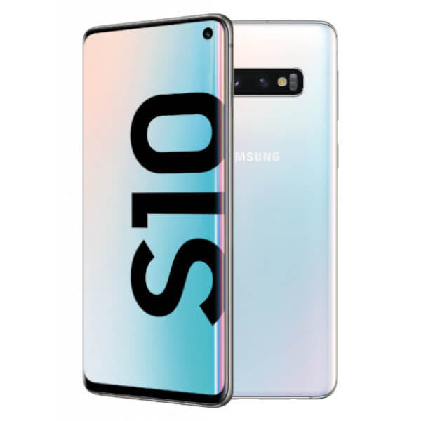 Samsung Galaxy S10 512GB 8GB SM-G973U White - New Case, Glass Screen Protector (Like New)
