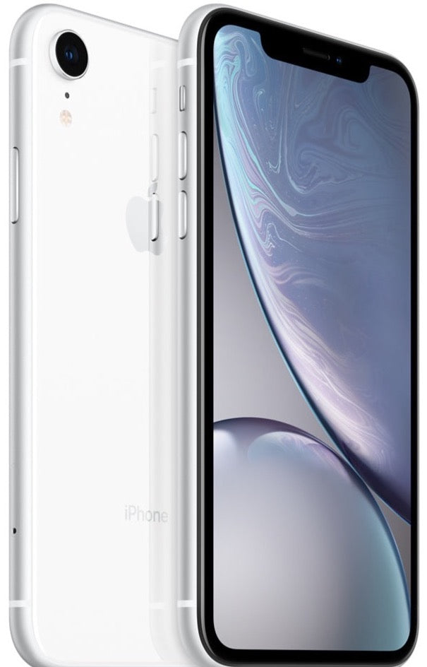 Apple iPhone XR 64GB White New Battery, Case, Glass Screen Protector (As New)