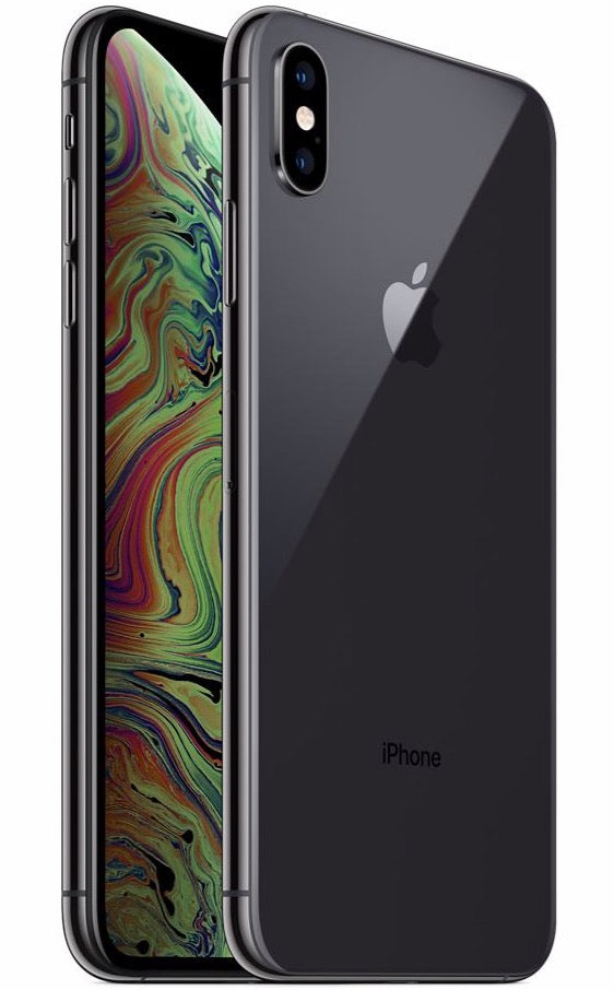 Apple iPhone XS Max 64GB Black - New Battery, Case & Glass Screen Protector (Exc)