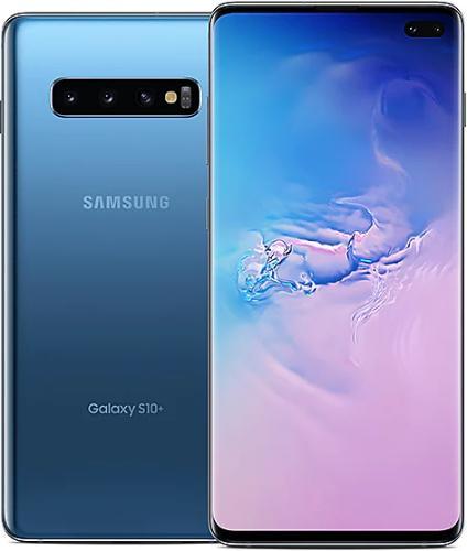 Samsung Galaxy S10 Plus Prism Blue 128GB (Good) New Case & Glass Screen Protector
