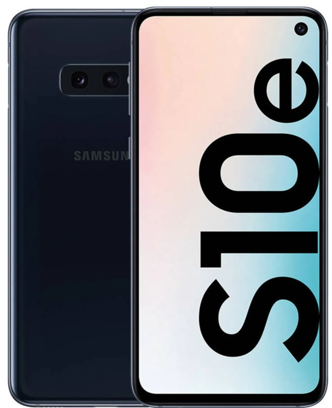 Samsung Galaxy S10e Prism Black SM-G970U (As New) New Case, Glass Screen Protector & Shipping